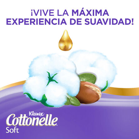 Papel higiénico Cottonelle Soft XL 6 rollos de 204 hojas c/u image number 2