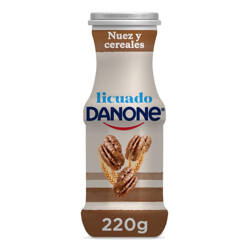 Yoghurt Danone Bebible Licuado Con Nuez Y Cereal 220g image number 0