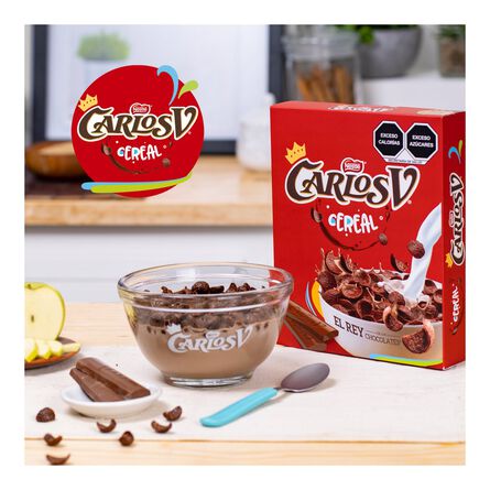 Cereal Nestlé Carlos V Sabor Chocolate Caja 300 Gr image number 5
