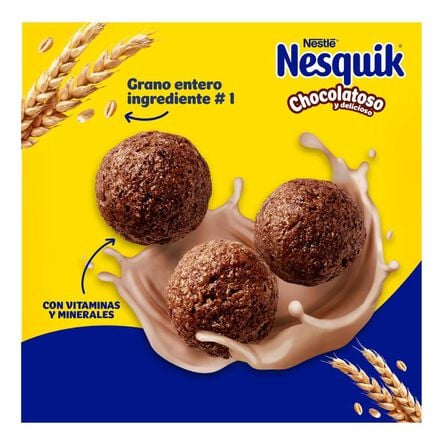 Cereal Nestlé Nesquik Sabor Chocolate Caja 230 Gr image number 4