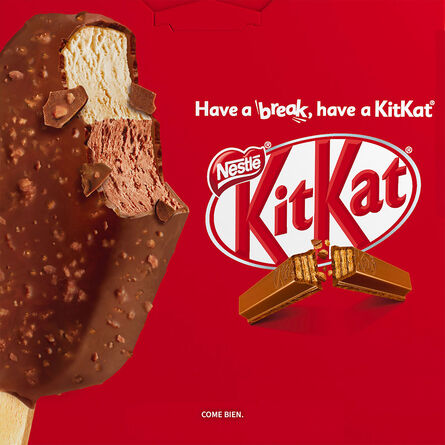 Paleta helada Nestlé Kit Kat chocolate pack de 3 pz image number 3