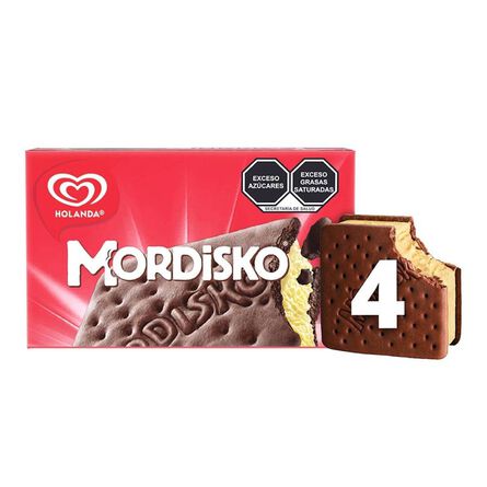 Mordisko Chocolate/Vainilla Holanda 4 piezas image number 3