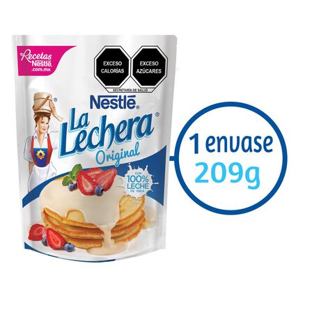 Leche condensada Nestlé La Lechera 209g image number 1