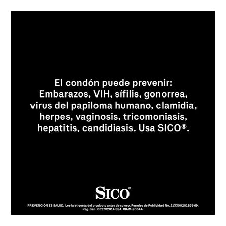 Condones Sico Safety 9 piezas image number 4