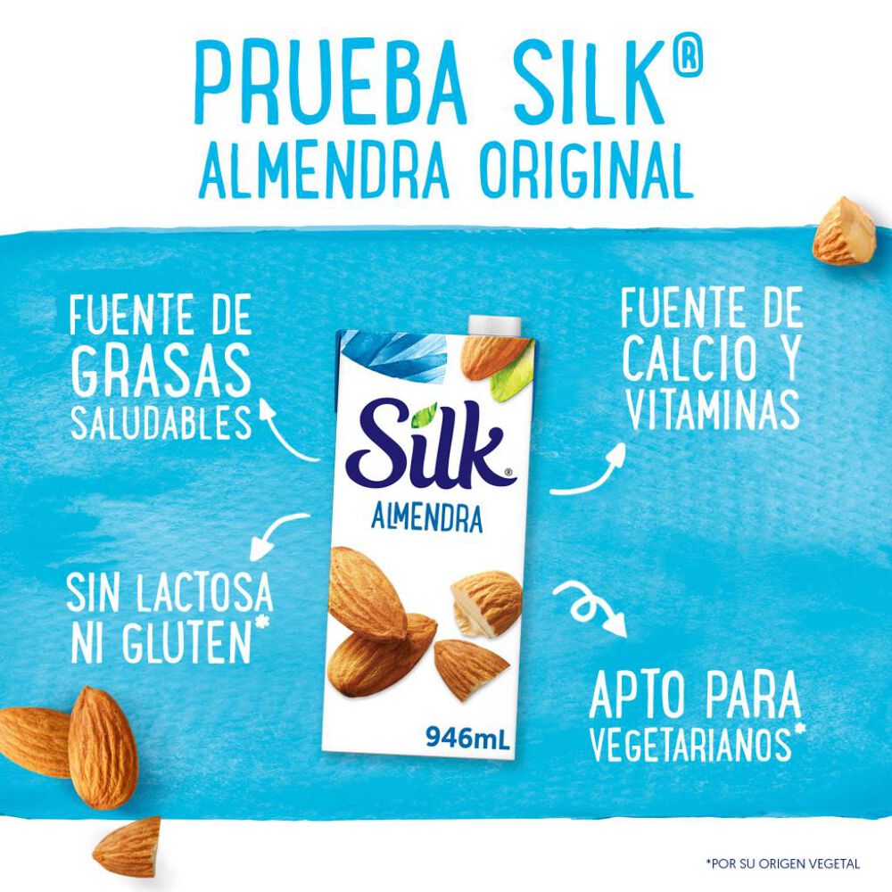 Silk Alimento Líquido De Almendra 946mL image number 1