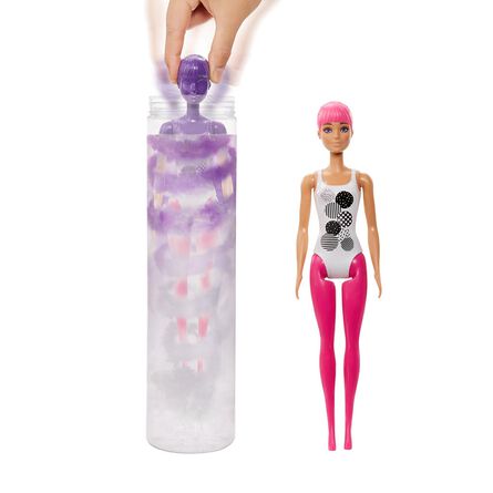 Barbie Color Reveal Serie Monocromática image number 2
