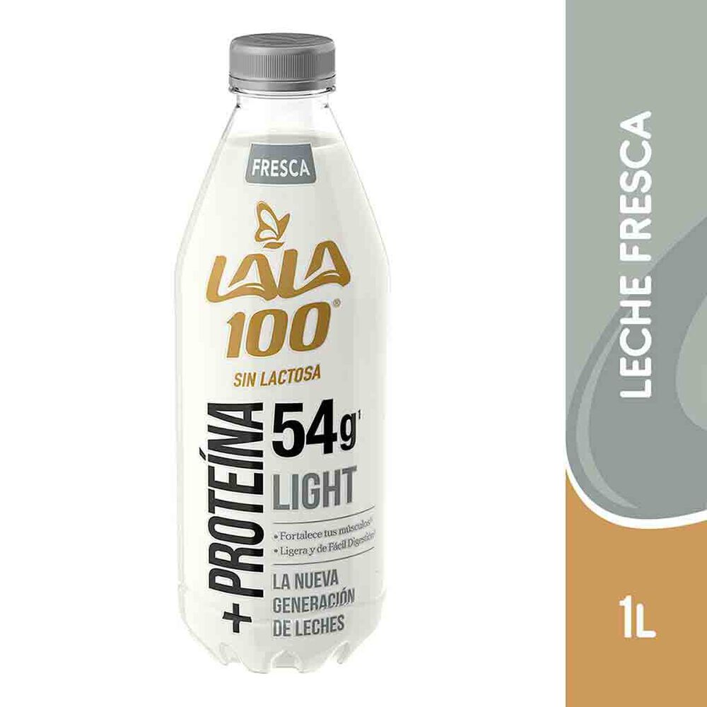 Leche Fresca Lala 100 Sin Lactosa Proteína Light 1 lt image number 0