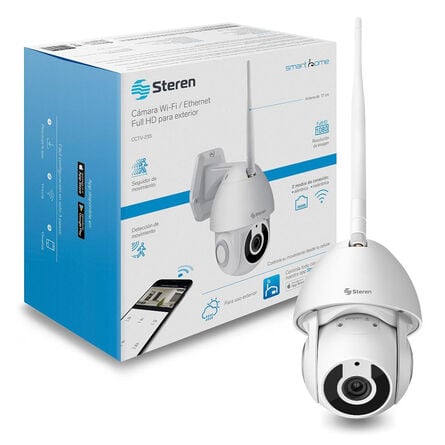 Cámara de Seguridad Wi-Fi Steren CCTV-235 FHD Blanco image number 2