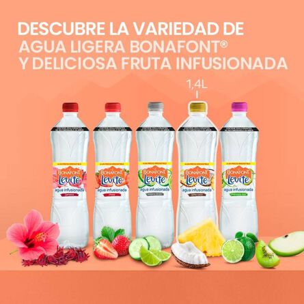 Agua Infusionada Levité sabor Piña Coco 1.4 L image number 6
