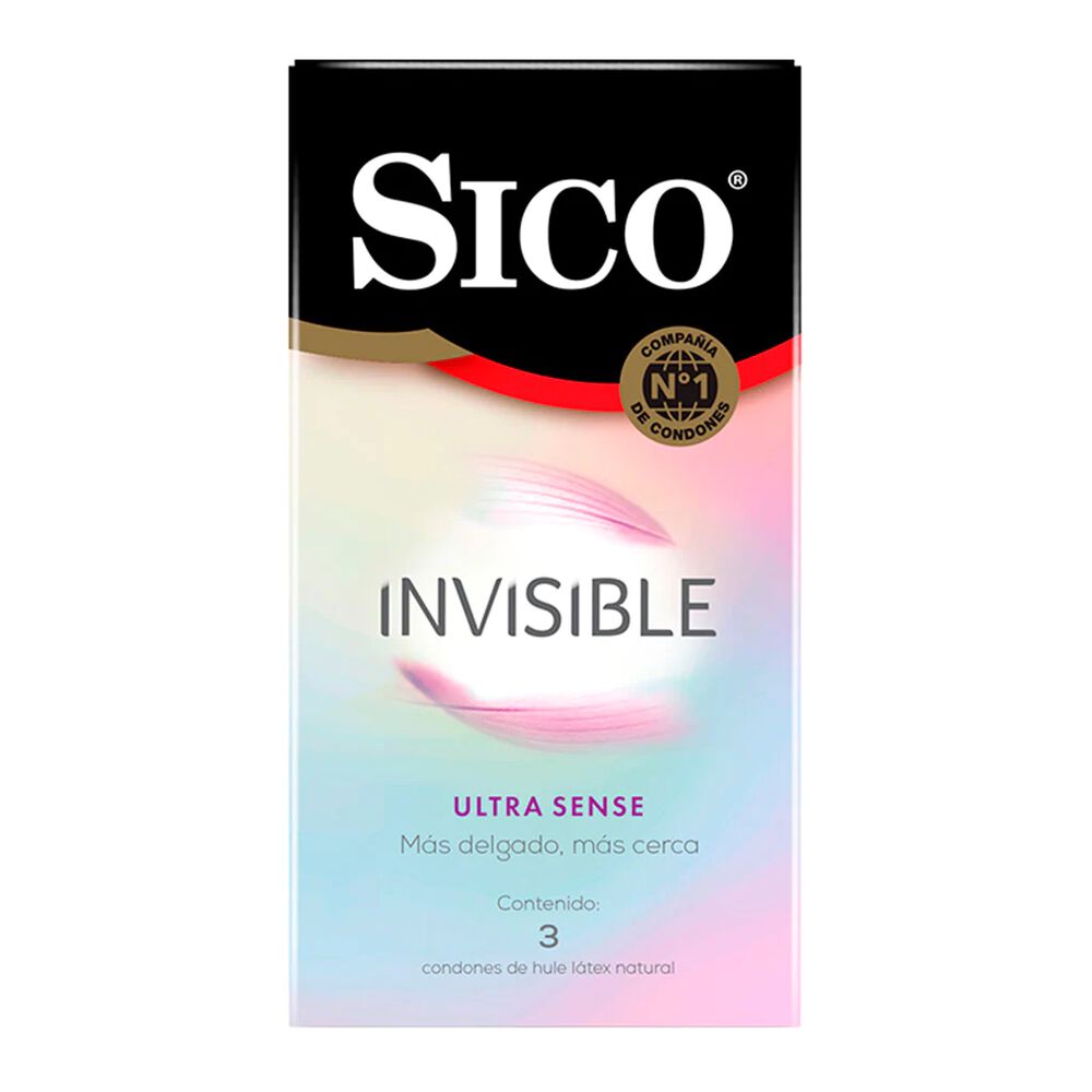 Sico Ultra Sense Preservativo con 3 Piezas image number 0