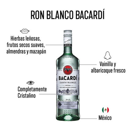Ron Bacardí Carta Blanca 3 lt image number 3