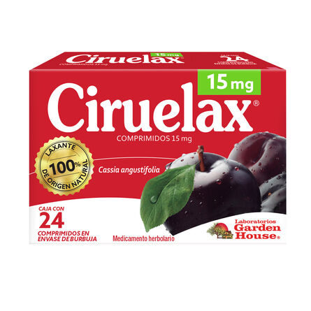 Laxante Ciruelax Natural 24 Comprimidos image number 1