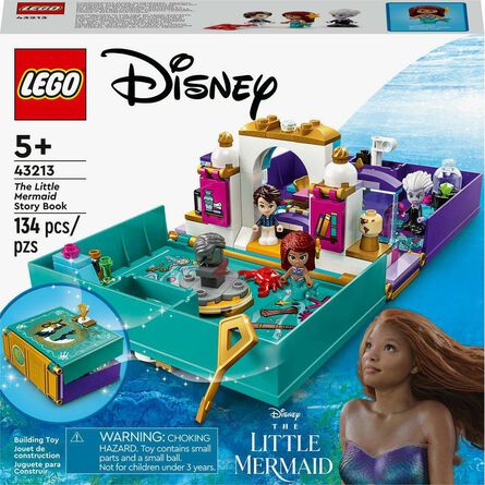 Set de Lego Disney 43213 Libro de Cuento: La Sirenita 134 pzas image number 1