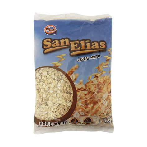 Cereal Mixto Dulcerel San Elias Hojuela de Trigo y Avena 500 g