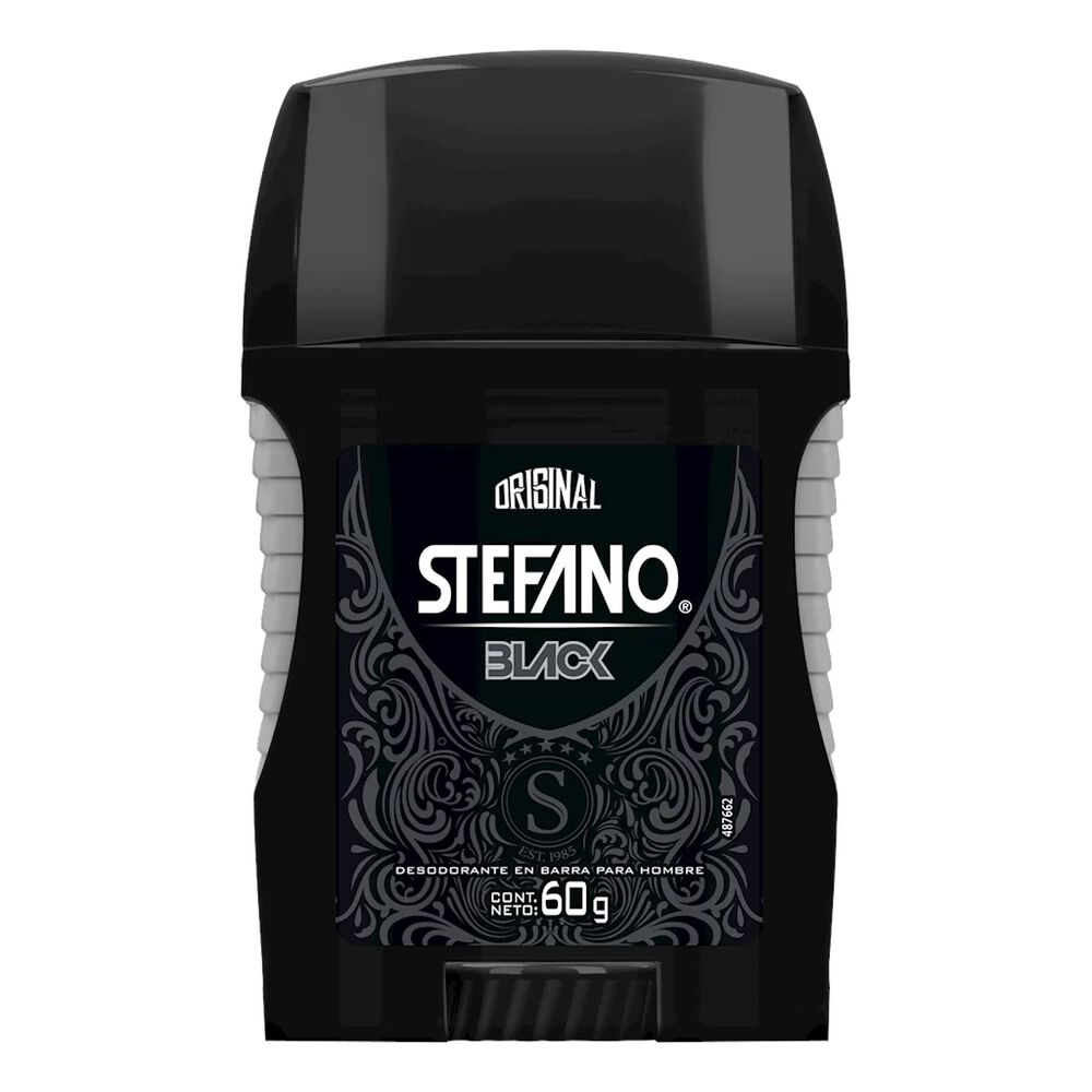 Desodorante en Barra Stefano Black 60 g image number 0