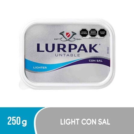 Mantequilla Lurpak Light Untable Con Sal 250 g image number 3