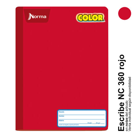 Cuaderno Profesional Norma Color 360 Cuadro 7mm 100 Hj image number 4