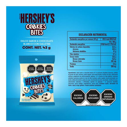 Chocolate Hersheys Bites Cookies 'N' Creme 43 gr image number 2