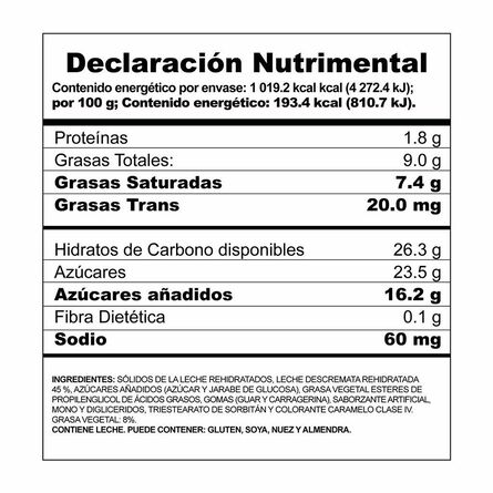 Helado Nestlé Galáctea leche condensada 527 g image number 1