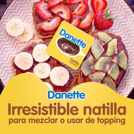 Natilla Danette Sabor Chocolate 100g image number 3