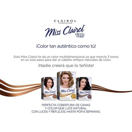 Tinte Miss Clairol Nice ´N Easy 456 Borgoña Natural Oscuro image number 4