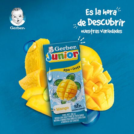 Bebida Hidratante Junior Splasher Etapa 4 Mango 200ml image number 6