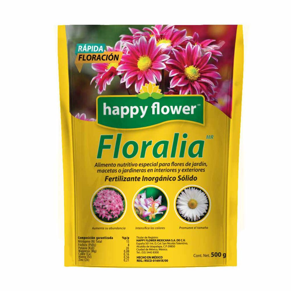 Fertilizante Happy Flower 500 Gr image number 0