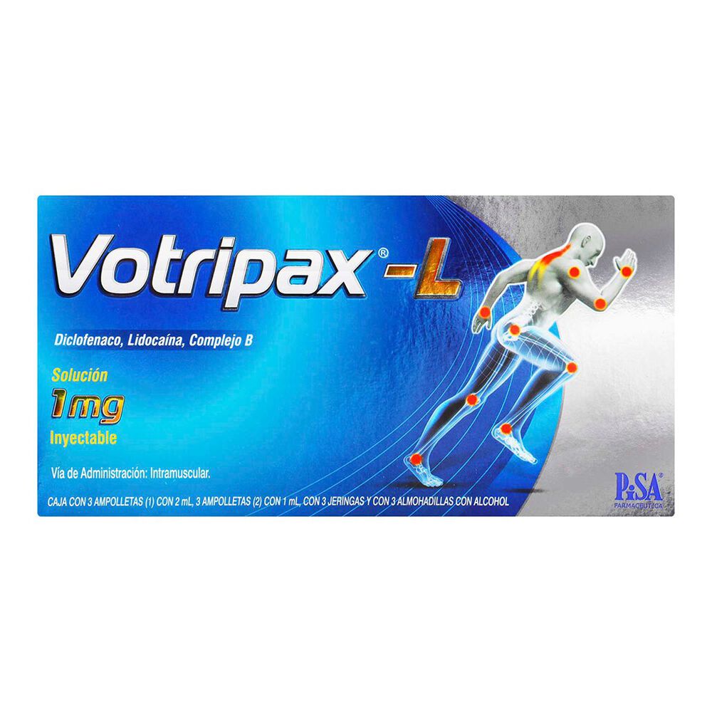 Votripax-L 1mg Sol 3 Amp image number 0