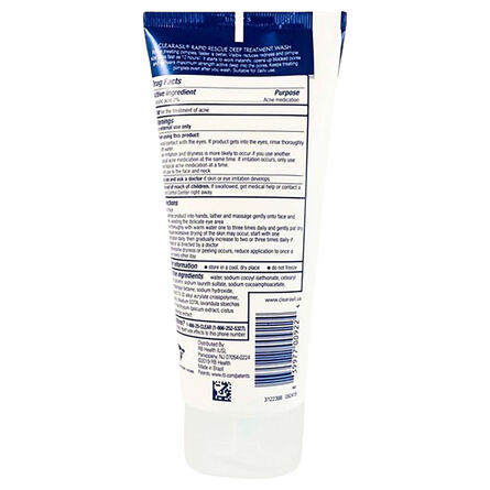 Clearasil Rapid Rescue Limpiador 200 ml image number 1