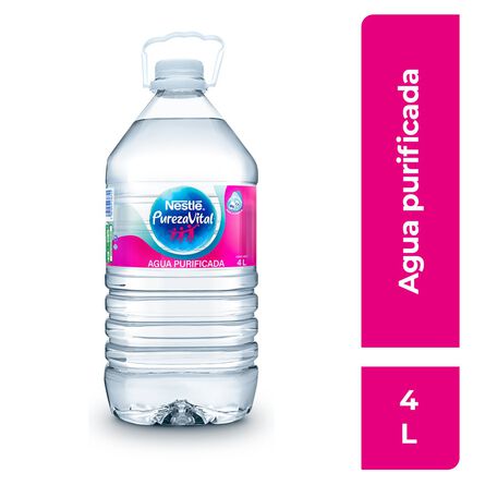 Agua Natural Nestlé Pureza Vital Botella 4 lt image number 1