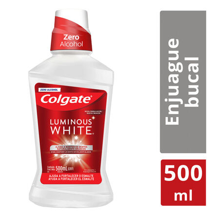 Enjuague Bucal Colgate Luminous White Brilliant 500 ml image number 7