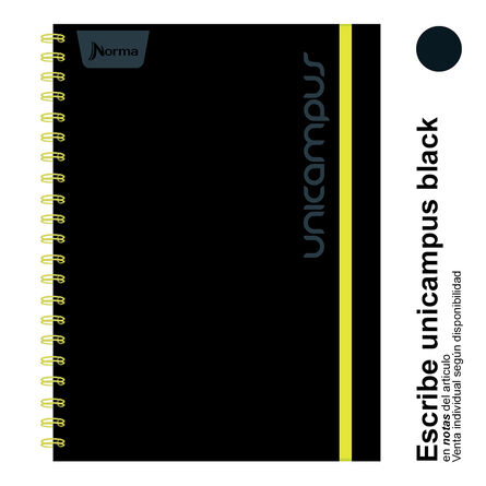 Cuaderno Profesional Norma Unicampus Cuadro 7mm 120 Hj image number 3