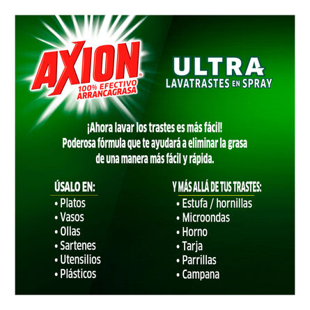 Lavatrastes Axion Ultra en Spray 750 ml image number 7