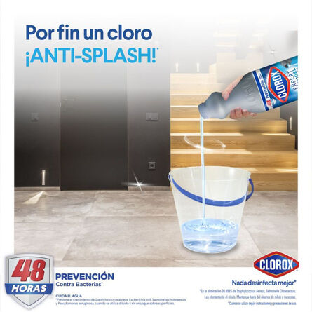 Blanqueador Clorox Desinfectante Anti-Splash 930 ml image number 1