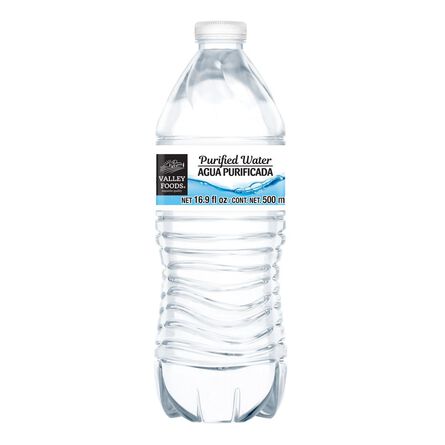 Agua Great Value 28 botellas de 500 ml c/u