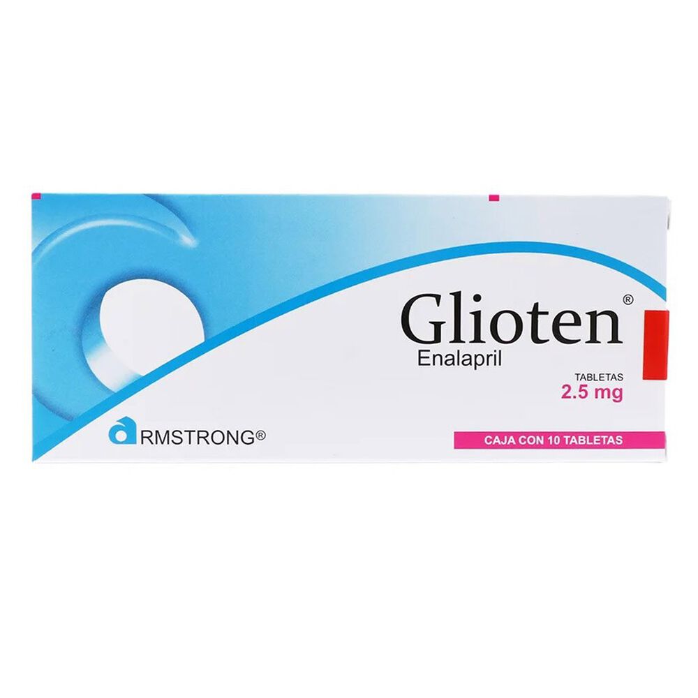 Glioten 2.5 mg Oral 10 Tabletas image number 0