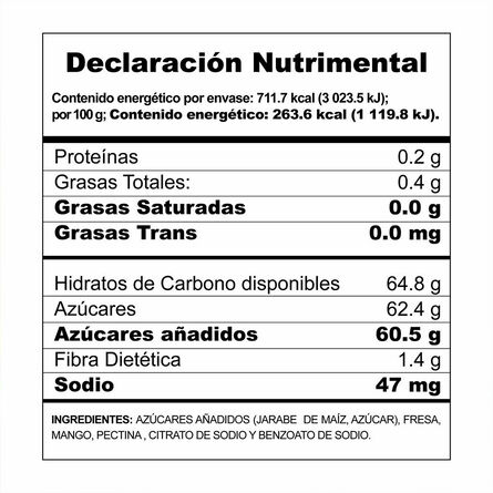 Mermelada McCormick Sabores de México fresa y mango 270 g image number 1
