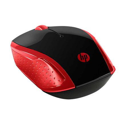 Mouse Inalámbrico HP 200 Rojo image number 1