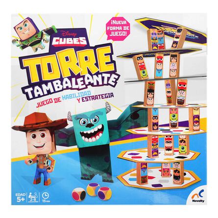Disney Cubes Juego Torre Tambalente image number 1