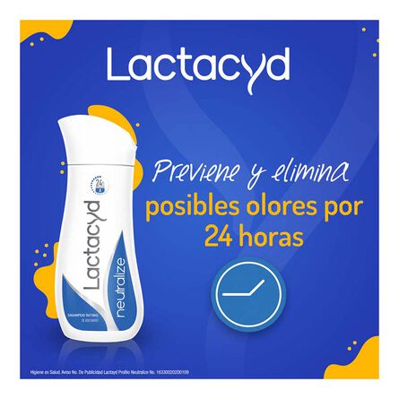 Shampoo Intimo de Uso Diario Lactacyd Neutralize 220 ml image number 2