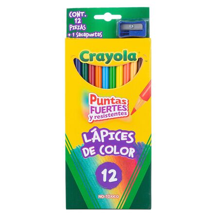 Colores Crayola con 12 pz + Sacapuntas image number 0
