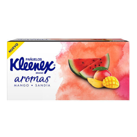 Pañuelos Sella-Pack Kleenex Aromas 90 pzas