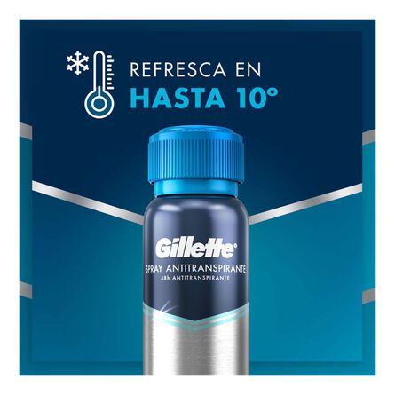 Antitranspirante Gillette Spray Artic Ice 150 ml image number 2