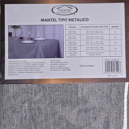 Mantel Tipo Metalico Home Expressions image number 5