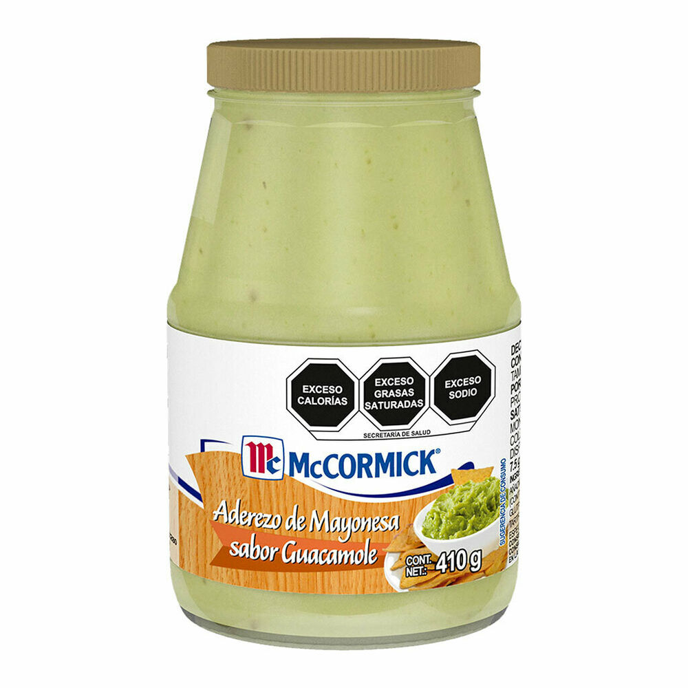 Aderezo de Mayonesa McCormick guacamole 410 g image number 0