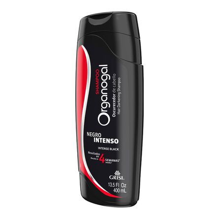 Shampoo Organogal Negro Intenso 400ml image number 2