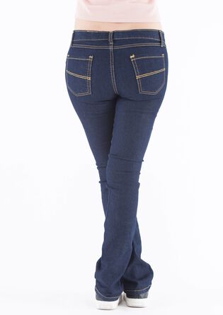 Jeans de Dama Basic Concepts Junior Talla 5 Rinse image number 1