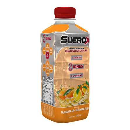 Suerox Bebida Hidratante Naranja Mandarina 630 ml image number 3