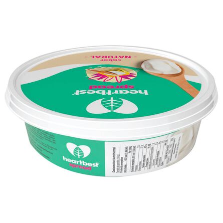 Queso Crema Vegano Heartbest Natural 180 gr image number 2