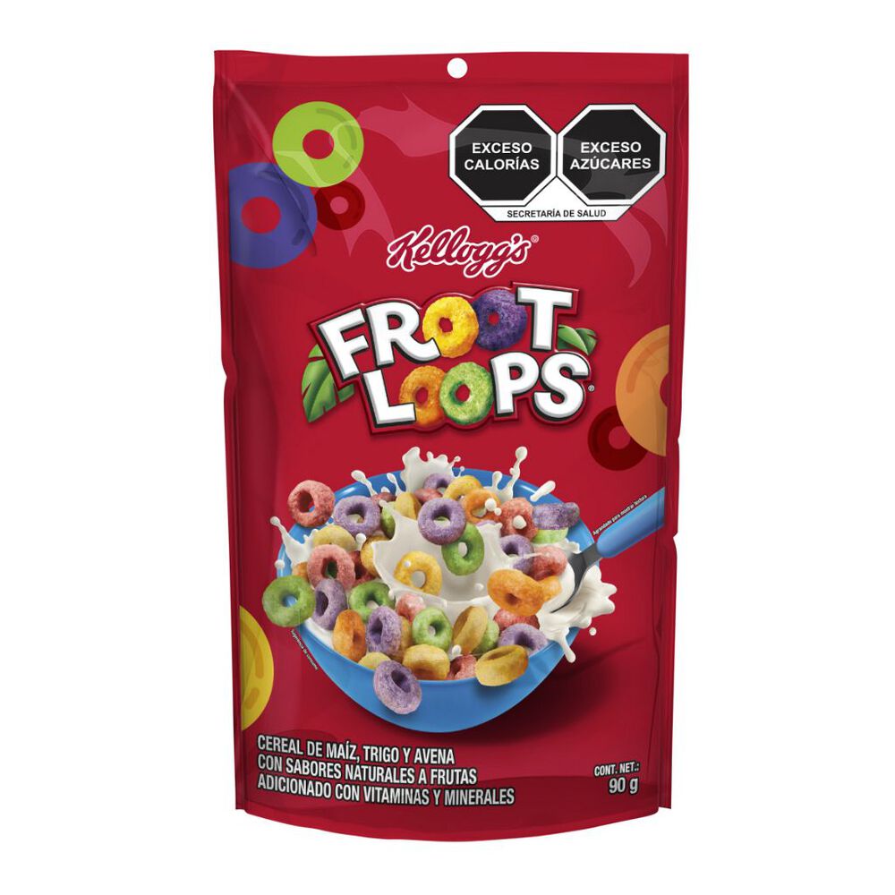 Cereal Kellogg's Froot Loops 90g image number 0